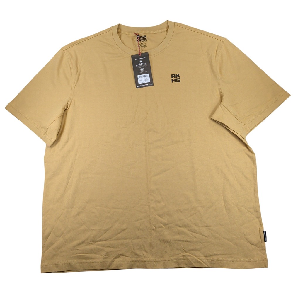 Alaskan Hardgear Duluth Trading AKHG Crosshaul Graphic T-Shirt XL Wheat 80642